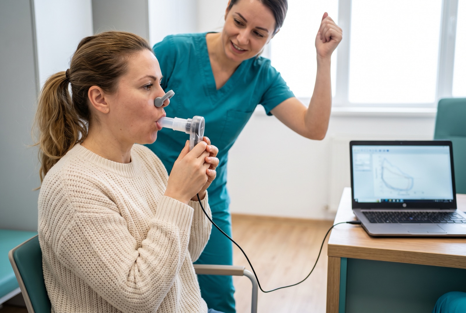 Spirometria: ce poate spune despre plămânii tăi o simplă expirație